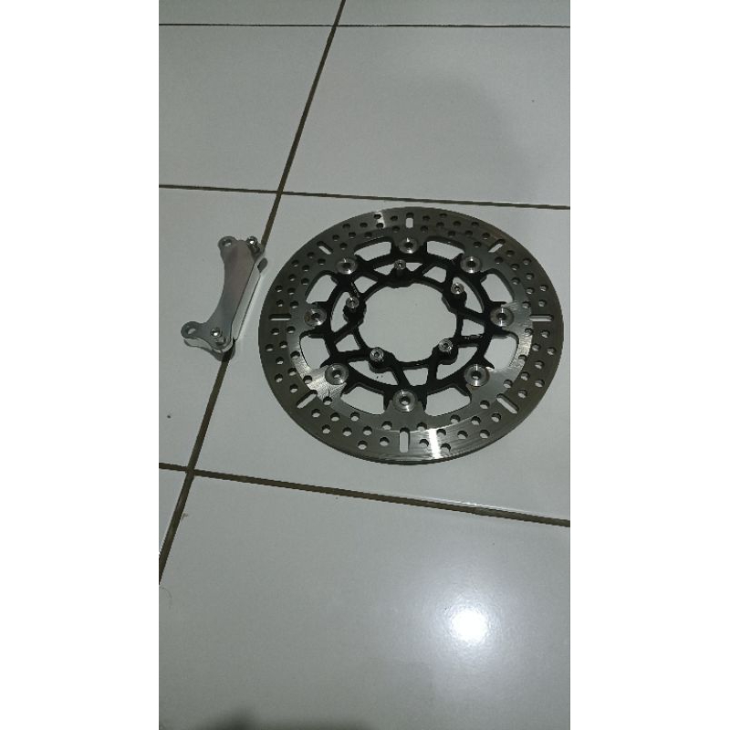 disc ktc 260mm + breket kaliper standar + baut disc stenlis