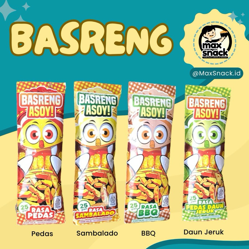 

Basreng snack viral | Pedas / Daun Jeruk / BBQ / Sambalado | Cemilan Murah Bogor - Jabodetabek