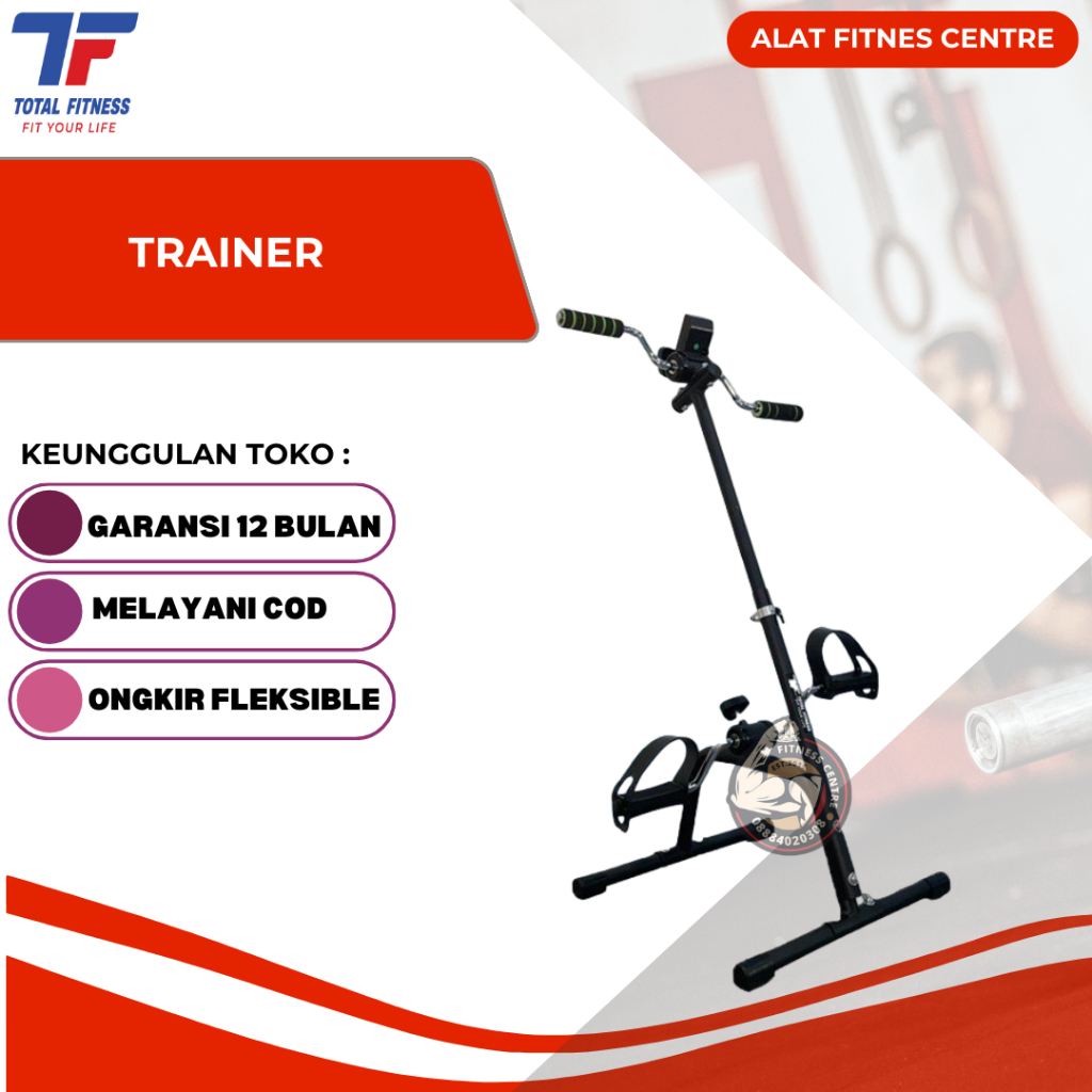 Total Fitness Trainer Alat Olahraga Sepeda Terapi - Alat Fitness Sepeda Therapy