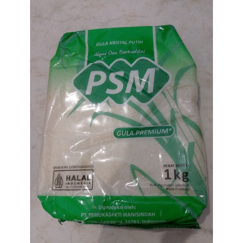 

Gula Pasir Premium PSM 1KG