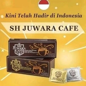 

Kopi Juwara Kopi Kesehatan Kopi Lingzhi Ganoderma Kopi SH Juwara Cafe harga per pc / sachet