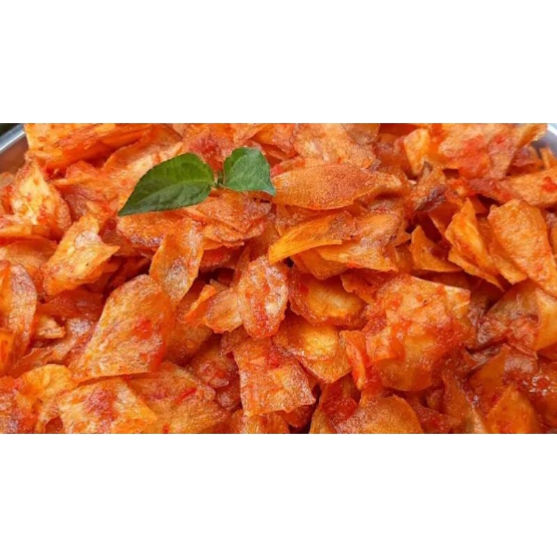 

keripik singkong balado/pedas 250gr tektur renyah keriwil