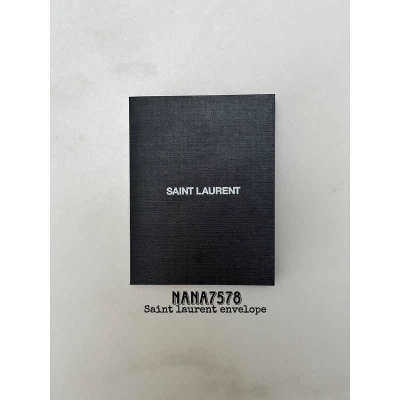 

Saint Laurent envelope amplop