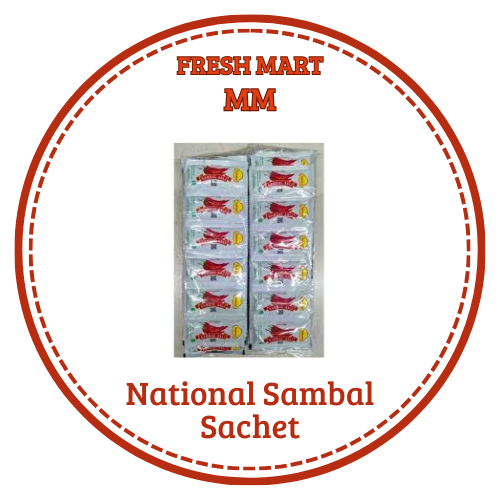 

National Sambal Sachet 9 Gram isi 24 Pcs Pasar Murah Makassar Pasar Online Makassar