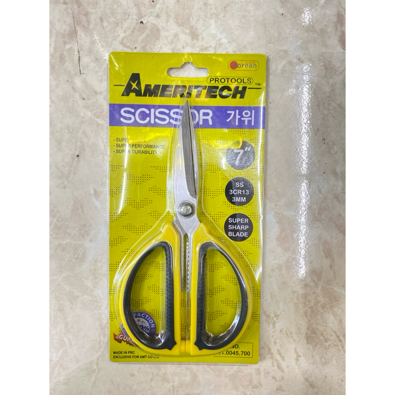

GUNTING KULIT KOREA AMERITECH SCISSOR 7 INCHI