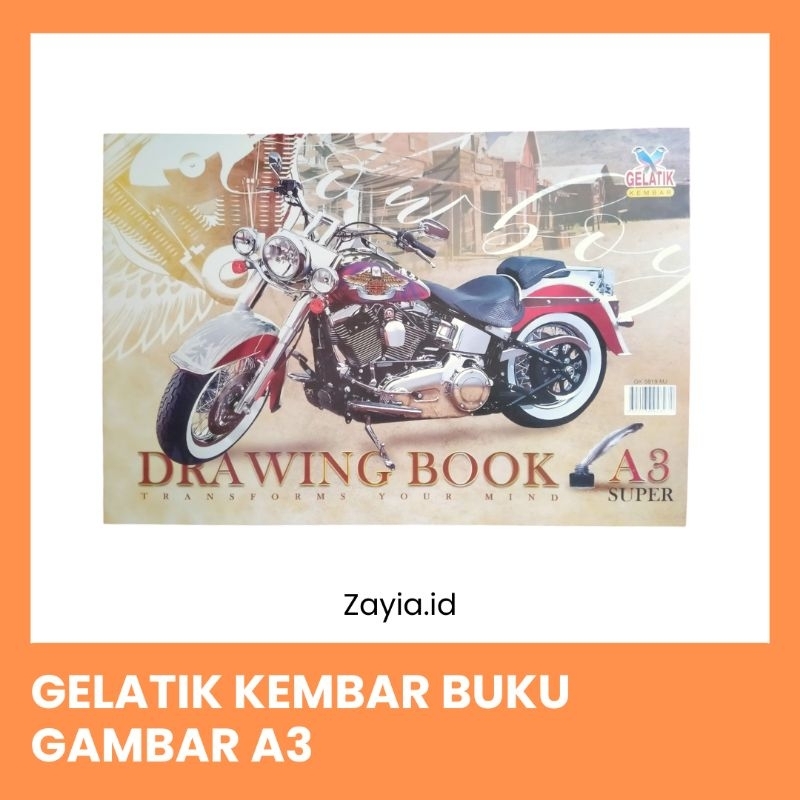 

GELATIK KEMBAR Buku Gambar A3 Buku Menggambar Besar