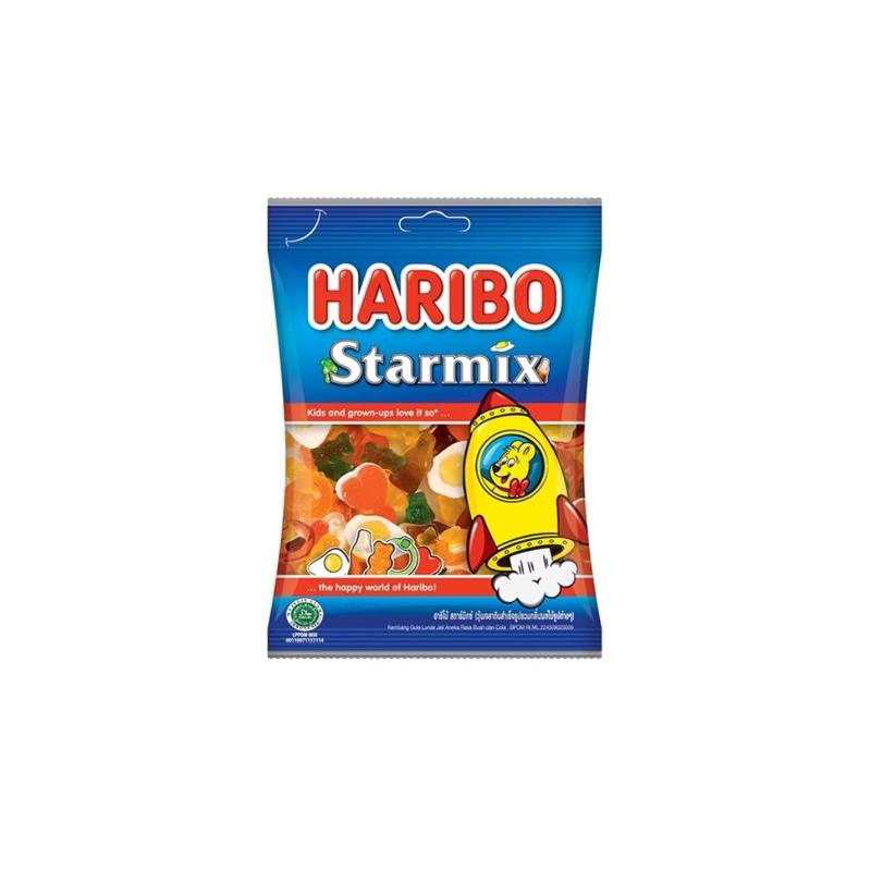 

Haribo Starmix Gummy Candy Permen 80 Gr