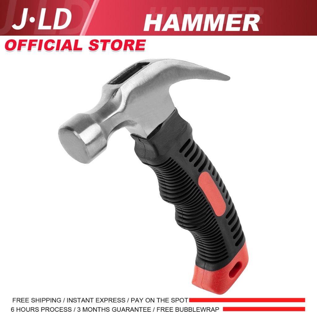 JLD Mini Claw Hammer Palu Kambing Mini Stubby Nail Hammer Multifungsi Camping Hammer Jld Tools