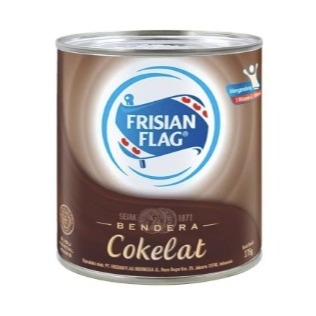 

Frisian Flag Bendera Susu Kental Manis Kaleng Cokelat DUS isi 48x370gr - Gosend Grab Only