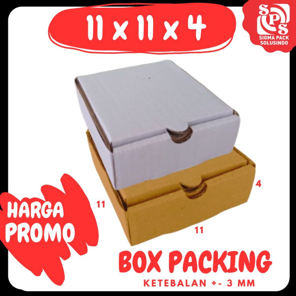 

Box Dompet 11x11x4 LD Kardus Dompet Packing Aksesoris Hampers Kotak Kemasan Box Souvenir Karton Sparepart Minyak Wangi