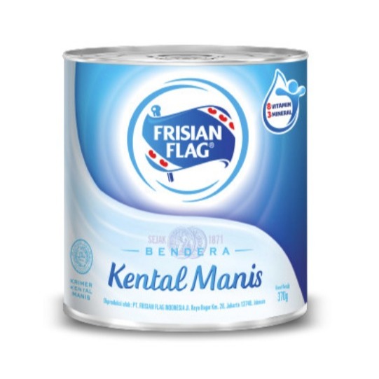 

Frisian Flag Bendera Susu Kental Manis Kaleng DUS isi 48x370gr - Gosend Grab Only