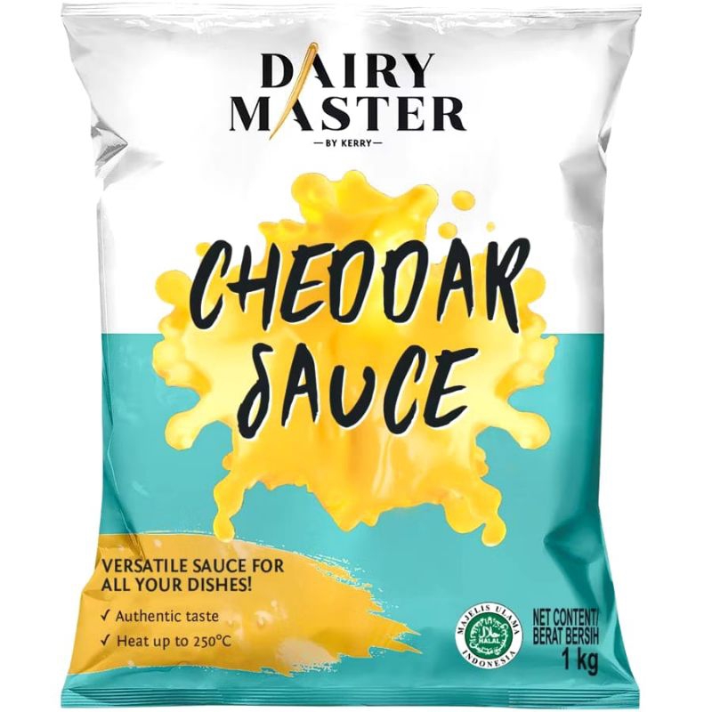 

Dairy Master Saus Keju Cheddar Cheese Sauce / Creamy Cheese Sauce / Nacho Cheese 250gram