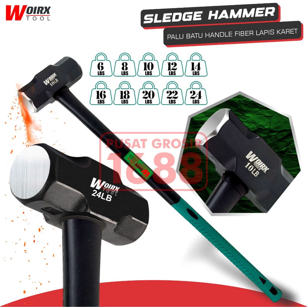 Palu Bogem Palu Batu Panjang 6LB 8LB 10LB