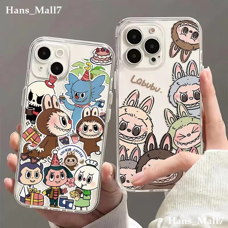 Hans- 2024 Anti Gores Belakang HP "Motif Labubu" Samsung S24FE S24/Plus S23 S24 S23FE S23U S22 S22+ 