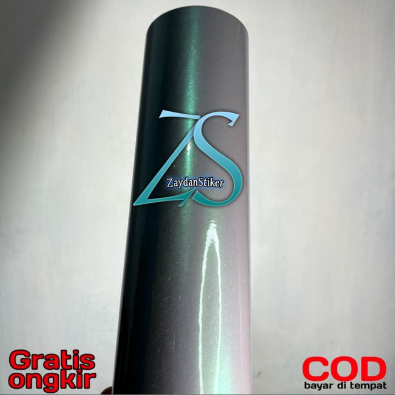 SKOTLET MOTOR WARNA ABU LEMBAYUNG HIJAU