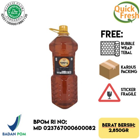 

Quick Fresh Honey / Madu Asli Pet Bottle 2.850gr