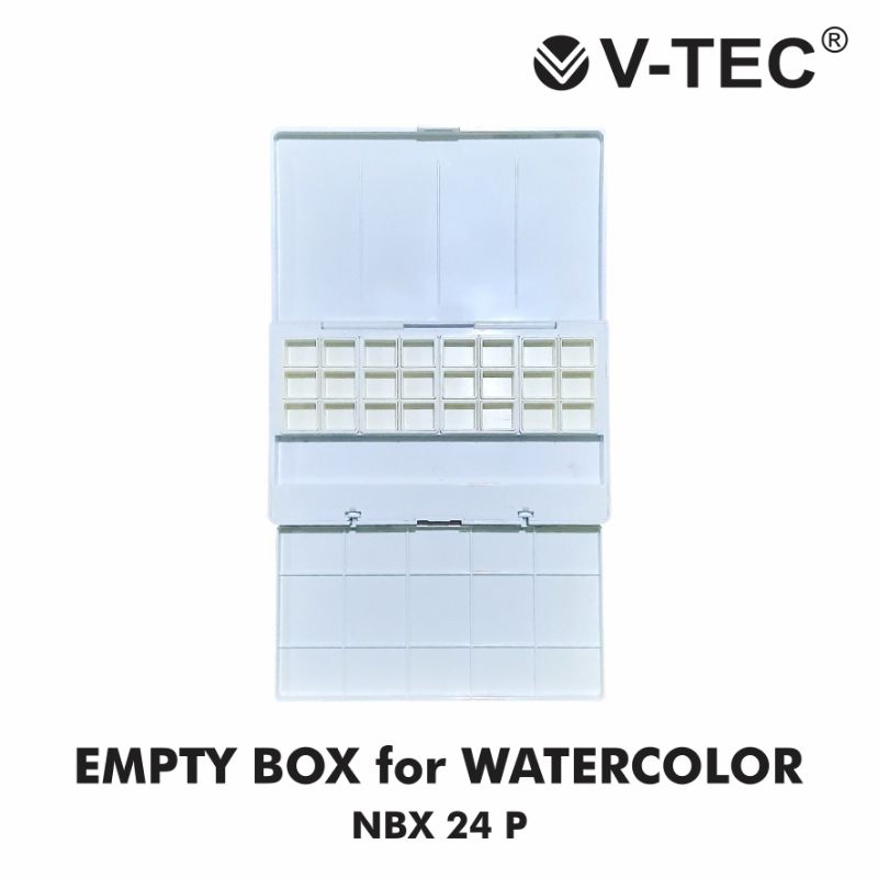 

V-TEC Empty Box For Watercolor Type NBX 24 P