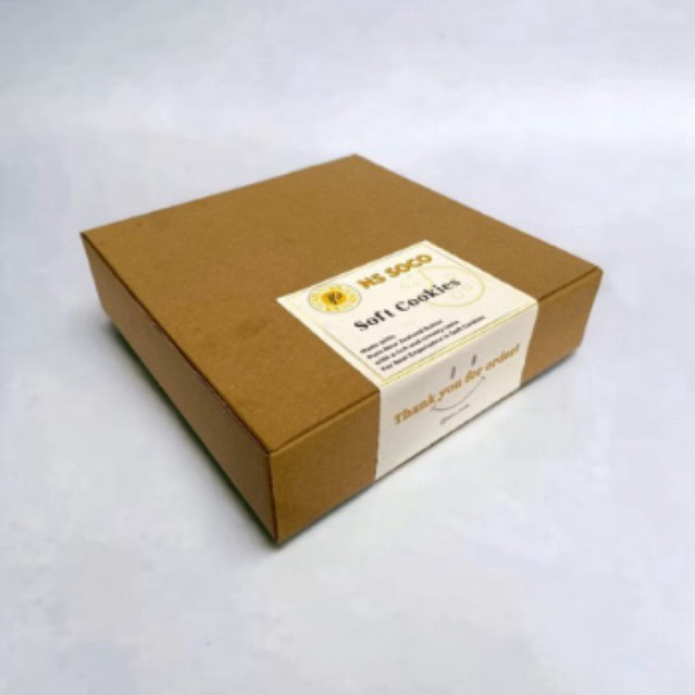 

MEDIUM HAMPERS 8 SOFT COOKIES BY SOCO [ FREE GIFT CARD ]