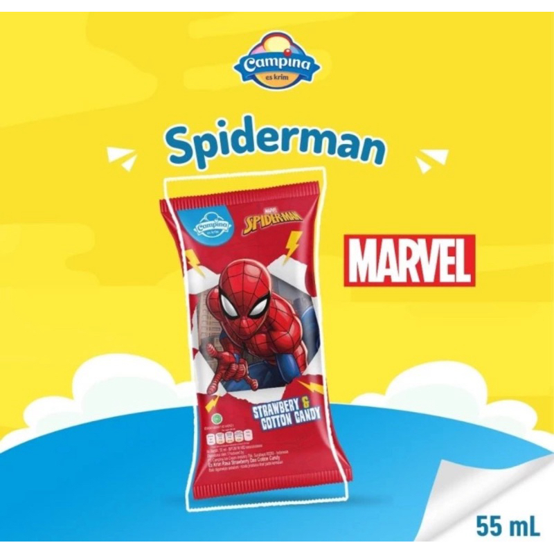 

spiderman ice cream