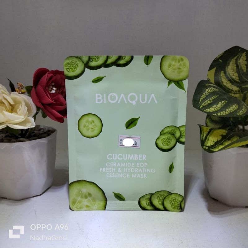 MASKER BIO AQUA SHEET MASK - NADHA GROSIR