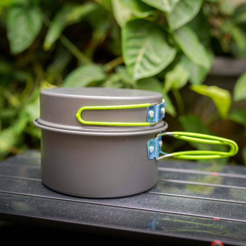 Cooking Set Outdoor LWY 301 - Alat Masak Outdoor Ultralight