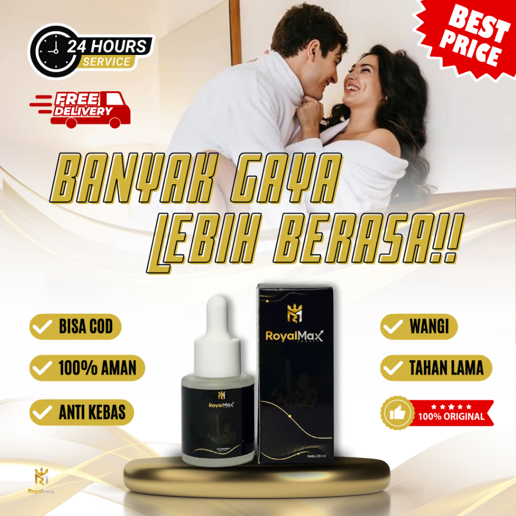 Obat Kuat Khusus Pria Dewasa Royal Max Tahan Lama Aman 100% Original Tahan Tanpa Kebas!