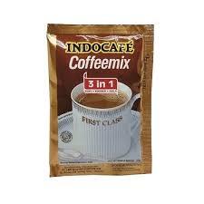 

Indocafe coffeemix 3in1 satu renceng isi 10 sachet