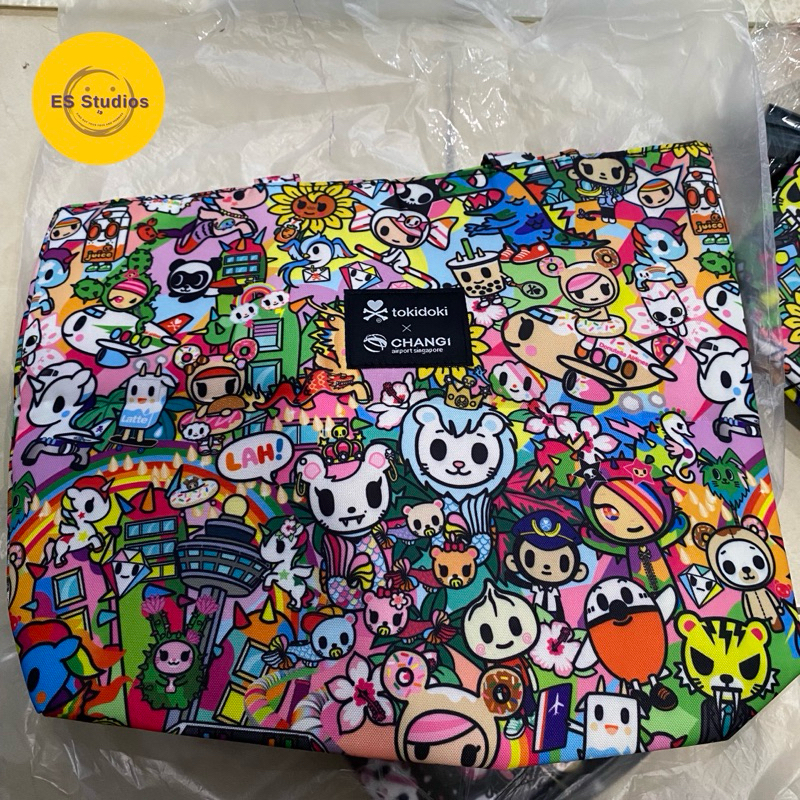 Tas Totebag Tokidoki x Changi Airport