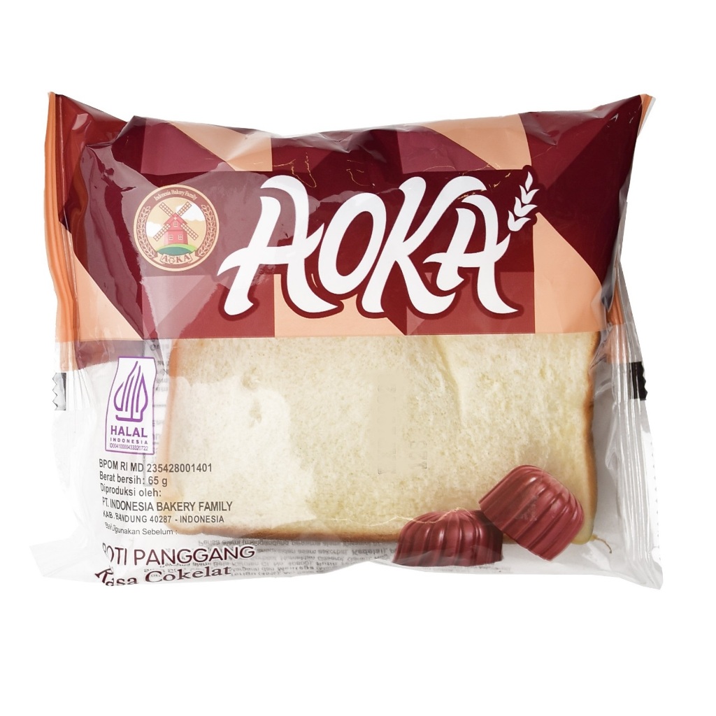 

ROTI AOKA ROTI PANGGANG RASA COKLAT