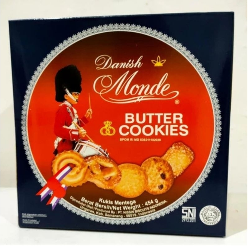 

Monde butter cookies biskuit kaleng