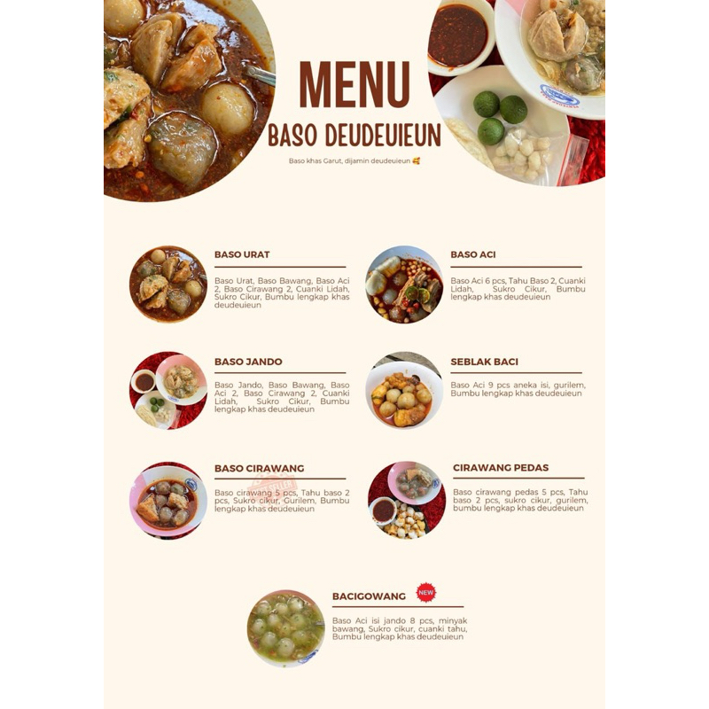 BAKSO CIRAWANG PEDAS