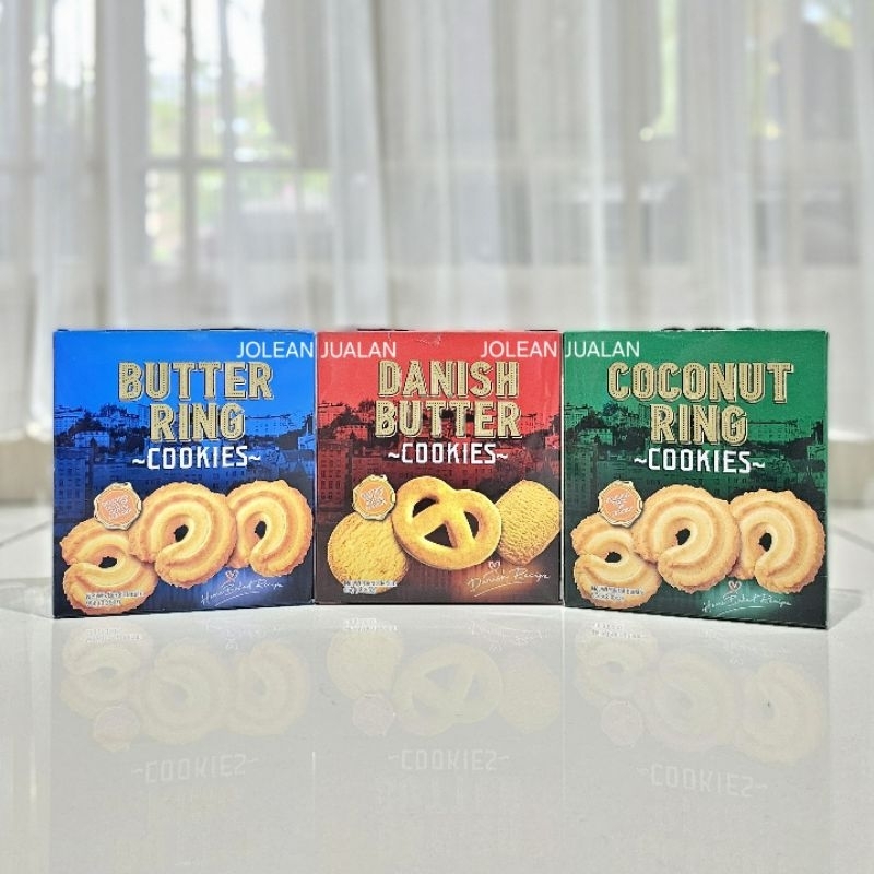 

Ever Delicious Cookies Premium Quality 95gr Butter Ring, Danish Butter, Coconut Ring