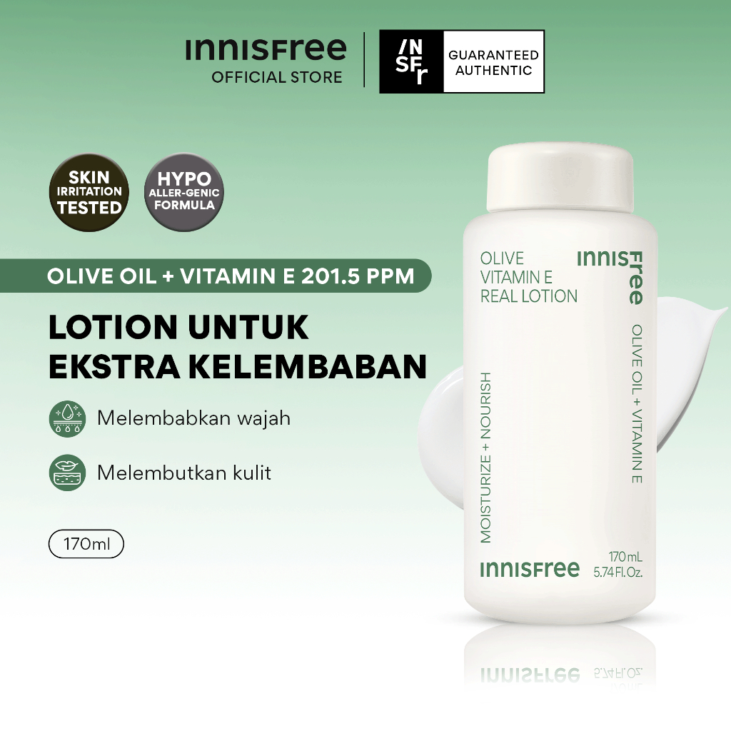 Innisfree Olive Vitamin E Real Lotion 170ml