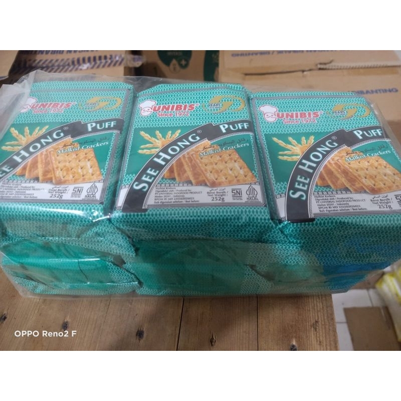 

Malkist crackers /Biskuit gabin unibis 1 pack isi 6bks