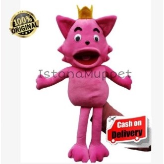 Boneka Tangan Muppet Karakter Pinkfong Boneka Hewan Kartun | Boneka Cartoon Pinkfong I Mainan Anak