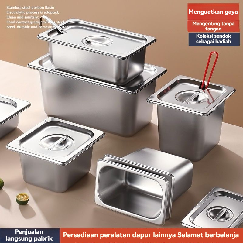 Stainless steel food tray set of stainless steel food containers stainless steel food storage box