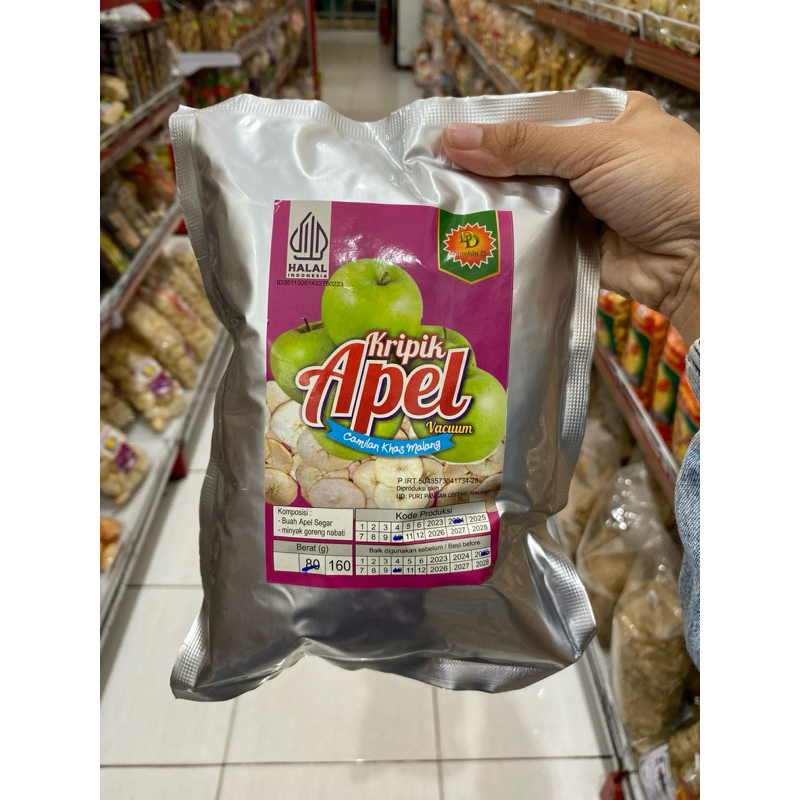 

Keripik Apel Berat 80 Gram