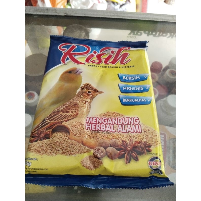 Risih kenari seed ebod jaya ori