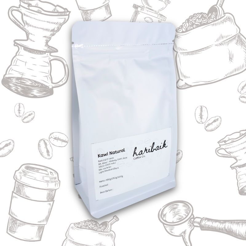 

Kopi Arabika Kawi Natural 200 Gram