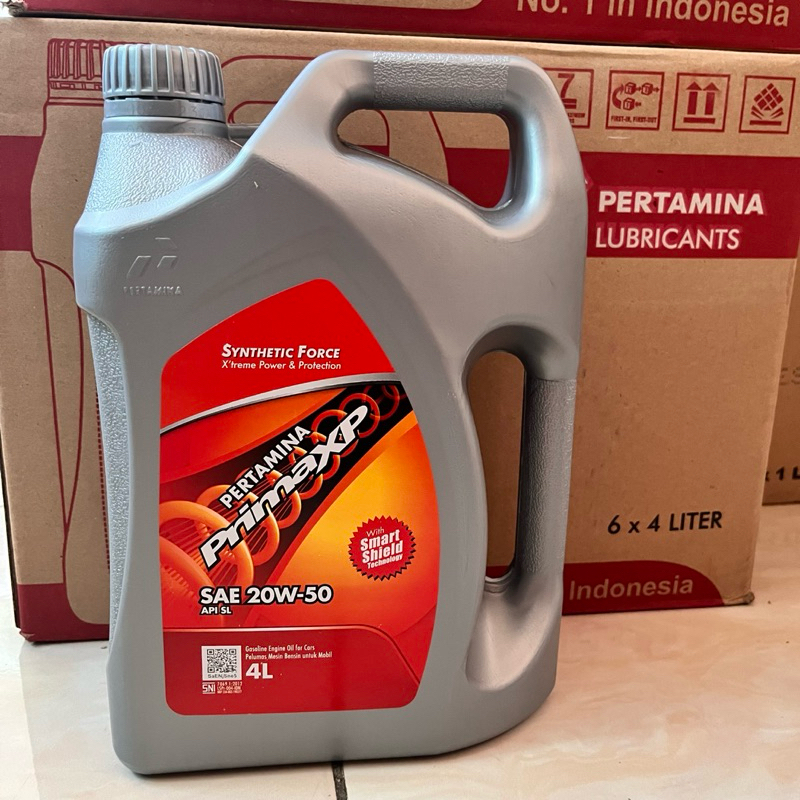 oli mobil  prima xp 4 liter