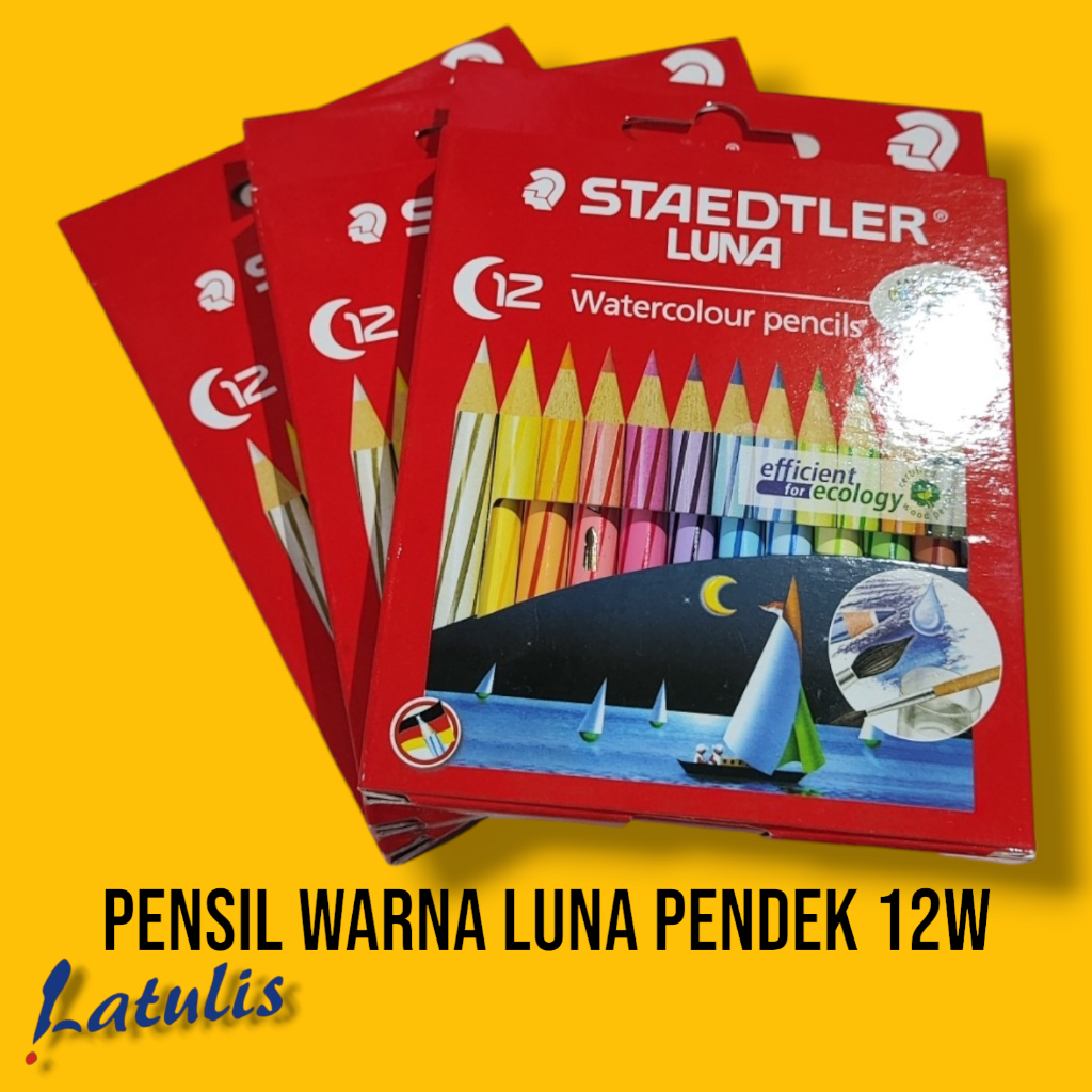 

Pensil Warna Staedtler Luna Pendek 12 warna