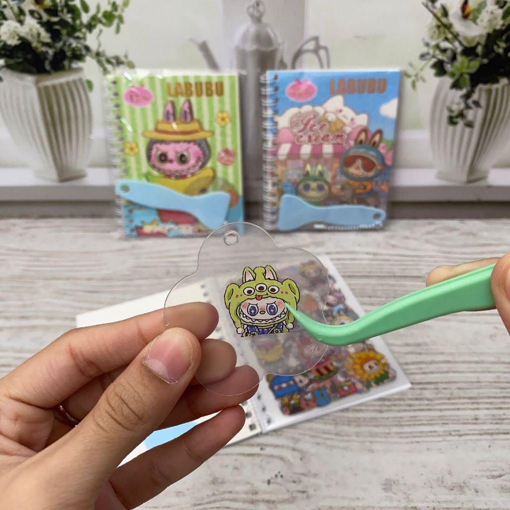 

BUKU STICKER SPIRAL LABUBU BUKU TULIS KEBUTUHAN ANAK SEOLAH BUKU LUCU IMUT IMPORT TERMURA NOTEBOOK