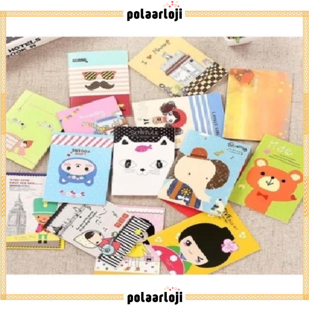 

PA Buku Tulis Mini Motif Kartun Cartoon Buku Catatan Memo Pad Mini Note Book Lucu Buku Tulis Kartun Kecil Motif Karakter Notebook SS189