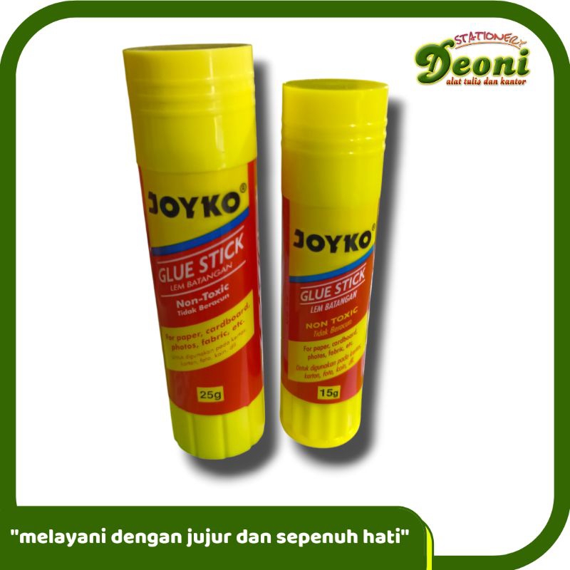 

Joyko Glue Stick 15gr 25gr 130/130