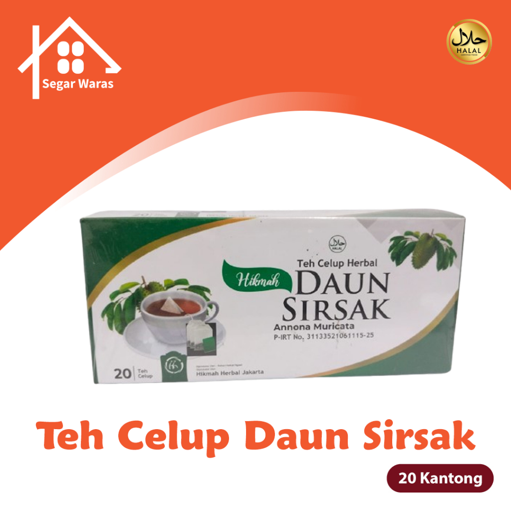 

Teh Celup Daun Sirsak Teh Diabetes dan Anti Kanker