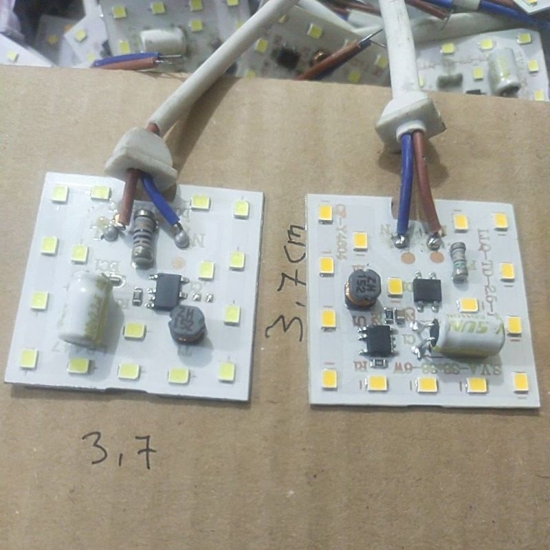 PCB Led ac 6 wat downled kotak
