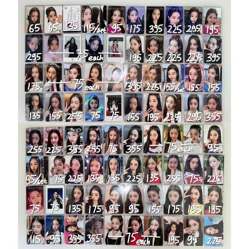 [TAKE ALL] photocard wonyoung ive izone eleven love dive after like i am i’ve ive baddie i’ve mine s