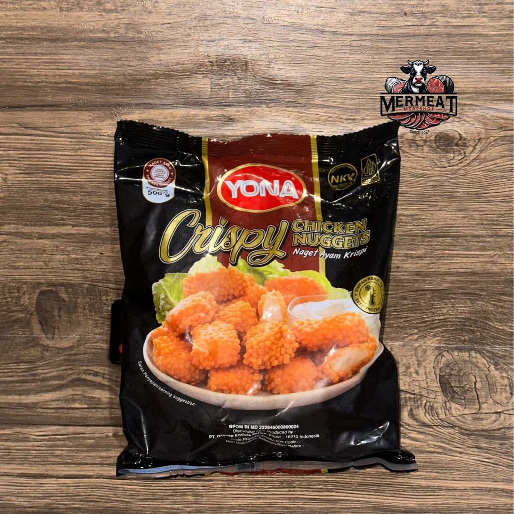 

Yona Nugget Crispy Ayam 500gr - 250gr