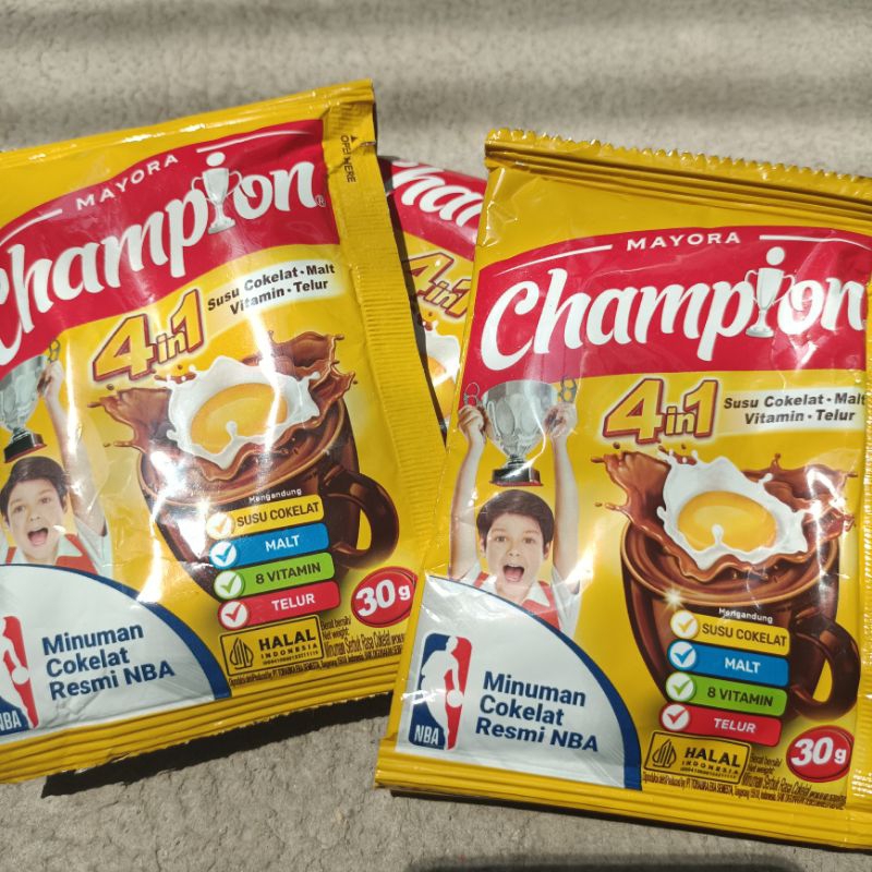 

Energen Champion Susu Coklat 30 gram Ecer
