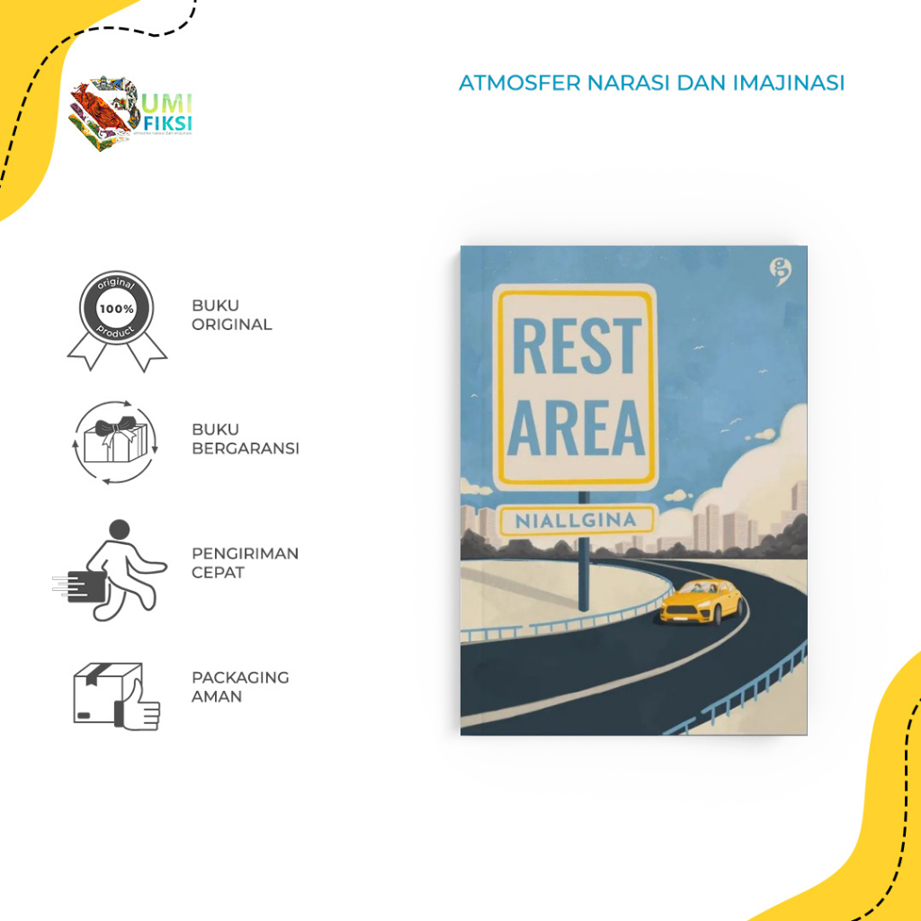 Buku Novel Rest Area - Niallgina - Gagasmedia - Bumifiksi